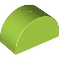 Duplo Brick 2 x 4 x 2 Curved Top