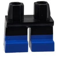 Legs Short with Blue Feet Pattern