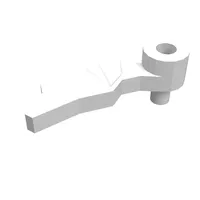 Headwear Accessory Plume Dragon Wing Left