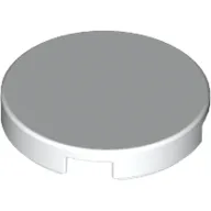 Tile Round 2 x 2 with Bottom Stud Holder