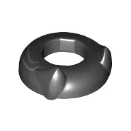 Head Top with Panther Ears with Silver Lines Print