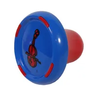 Music Builder Sound Plug with Red Base and Red Violin Print