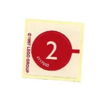 Sticker sheet for sets 1247-1, 2536-1