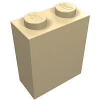 Brick 1 x 2 x 2 with Inside Axle Holder