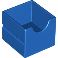 Duplo Drawer 2 x 2 with Semicircle Cutout