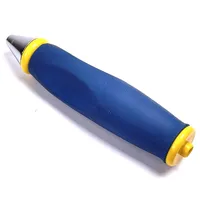 Pen Body, with Chrome Tip, Yellow Ends