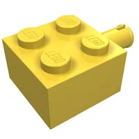 Brick Special 2 x 2 with Pin and No Axle Hole