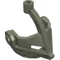 Headwear Accessory Visor Grille with Top Pin Hole (Castle)