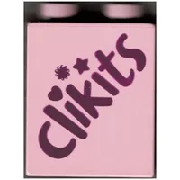 Duplo Brick 1 x 2 x 2 with Clikits Logo Print