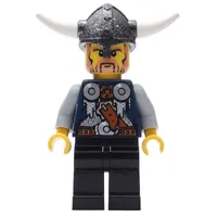 Viking Warrior - Armour, Sand Blue Arms, Black  Legs