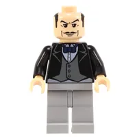 Alfred Pennyworth, Printed Black Hair