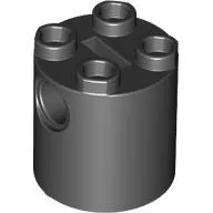 Brick Round 2 x 2 x 2 Robot Body, Axle Holder '+' Orientation