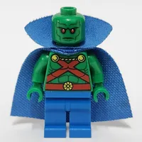Martian Manhunter (J'onn J'onzz) with Blue Cape and Collar