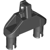 Hinge 1 x 3 Triangle with Two Pins, 1 Locking Finger, Round Pin Holes