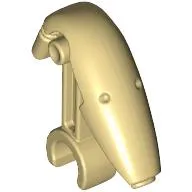 Minifig Head Special with Clip, Mechanical (Battle Droid) [Plain]