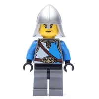 Knight, Blue, Helmet