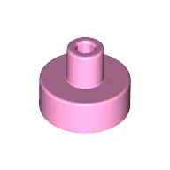 Tile Round 1 x 1 with Hollow Bar