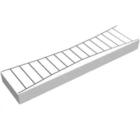 Tile 1 x 4 with Stylised Radar Print