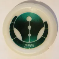 Large Figure Throwing Disc, Kanoka, Ga-Metru 265 Print