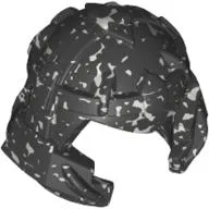 Helmet with Cheek Protection and Thin Bands (Troll)