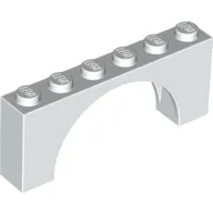 Brick Arch 1 x 6 x 2 - Thin Top without Reinforced Underside [New Version]