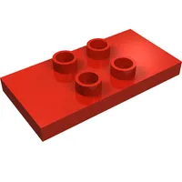 Duplo Plate 2 x 4 x 1/3 with 4 Center Studs [Thin]