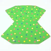 Belville, Tent Cover with Blue, Yellow and Pink Spots Print