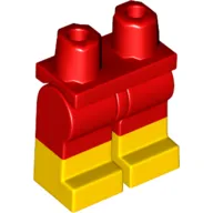 Hips with Red Legs and Yellow Boots Pattern