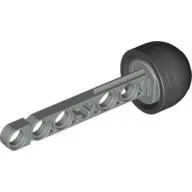 Projectile, Technic Competition Arrow, Beam Shaft with Solid Black Rubber End