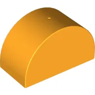 Duplo Brick 2 x 4 x 2 Curved Top