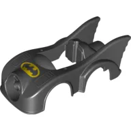 Duplo Car Body, Batmobile with Batman Logo Print
