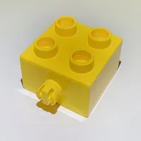 Duplo Brick 2 x 2 Pin on Side