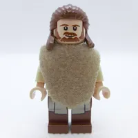 Qui-Gon Jinn, Printed Reddish Brown Legs, Poncho