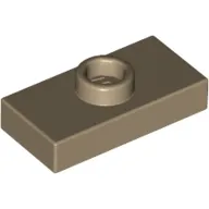 Plate Special 1 x 2 with 1 Stud with Groove (Jumper)