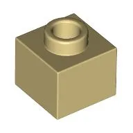 Plate 1 x 1 x 2/3 with Open Stud