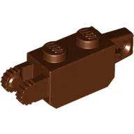 Hinge Brick 1 x 2 Locking with 1 Finger Vertical End and 2 Fingers Vertical End, 9 Teeth