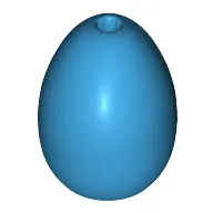Food Egg with 1.5mm Hole [Plain]