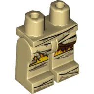 Hips and Tan Legs with Bandage Wraps, Fire/Flames