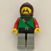 Forestman (Dark Forest) - Light Gray Legs, Brown Hood