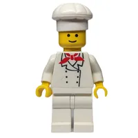 Chef, Red Neckerchief, White Legs (3626a Head)