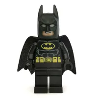Batman, Black Suit, Black Cape and Cowl, Yellow Batman Logo (39444 Cape)