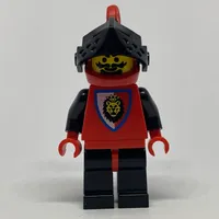 Knight (Royal Knights) - Black Legs, Red Helmet, Red Plume