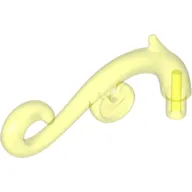 Curled Decorative Ornament with Bar