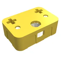 Technic Axle Connector Rectangular Triple Spring-Loaded, 2 x 3