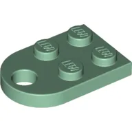 Plate Special 3 x 2 with Rounded End, Hole