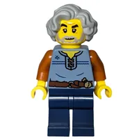 Weaver, Sand Blue Torso, Dark Blue Legs