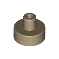 Tile Round 1 x 1 with Hollow Bar