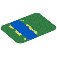 Duplo Baseplate 12 x 16 with Blue River Print