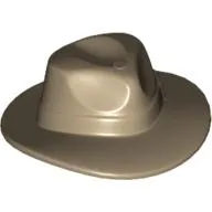 Hat Wide Brim, Outback Style with Wide Belt, Buckle (Fedora)