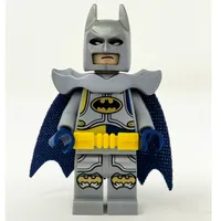 Batman, Light Bluish Gray Suit, Dark Blue Cape, Silver Cowl (Excalibur Batman)